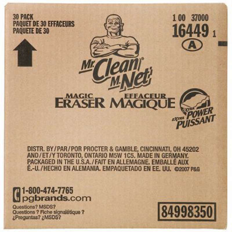 Mr. Clean Magic Eraser, Extra Power Sponges, 30/Case
